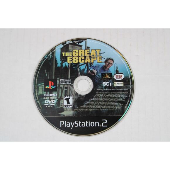 The Great Escape (Sony PlayStation 2, PS2) Authentic, Game Disk Only, tested - Picture 1 of 6